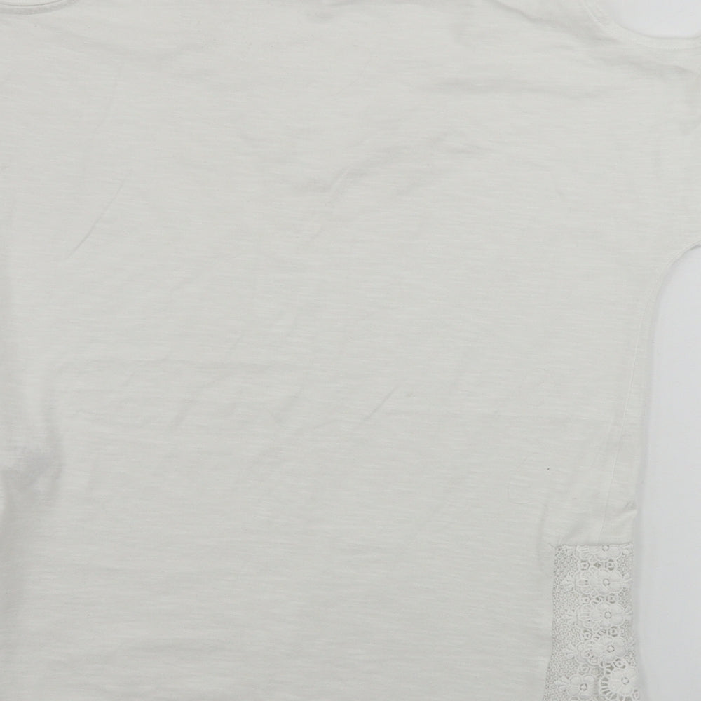 NEXT  Womens White   Basic T-Shirt Size 10
