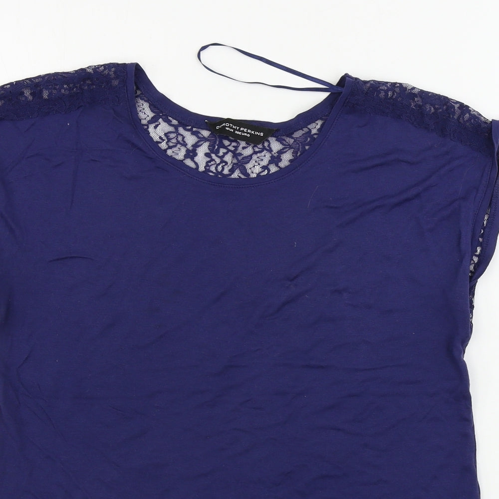 Dorothy Perkins  Womens Blue   Basic Tank Size 10