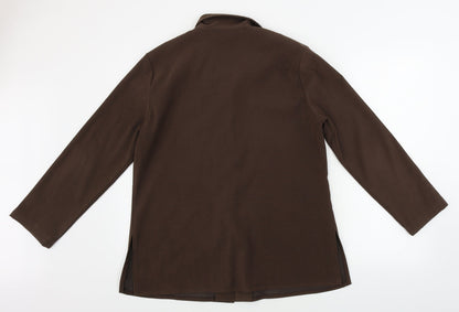 SALOOS  Womens Brown   Jacket Blazer Size 14