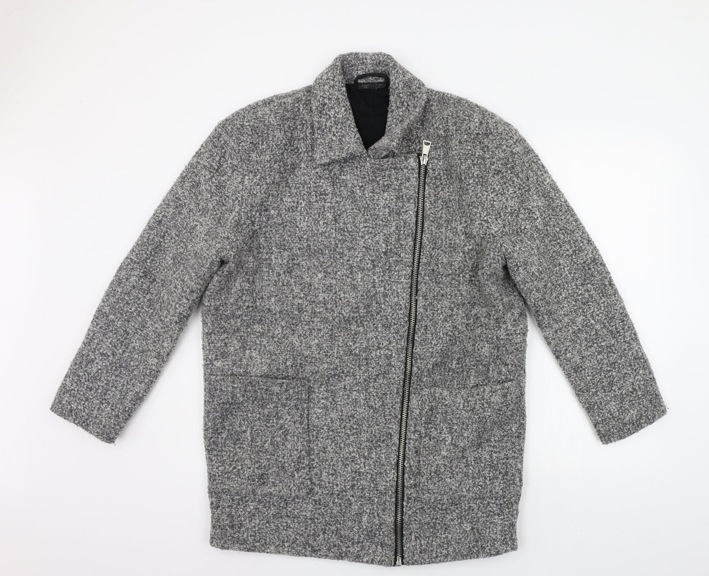 Topshop Womens Green   Jacket Coat Size 10