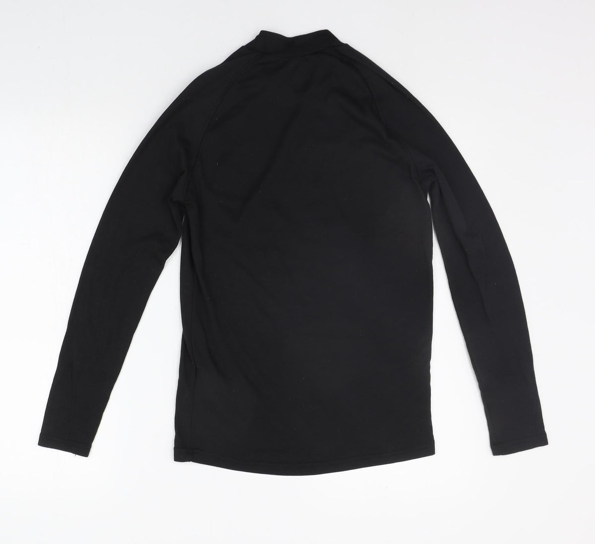 DECATHLON Girls Black   Basic T-Shirt Size S