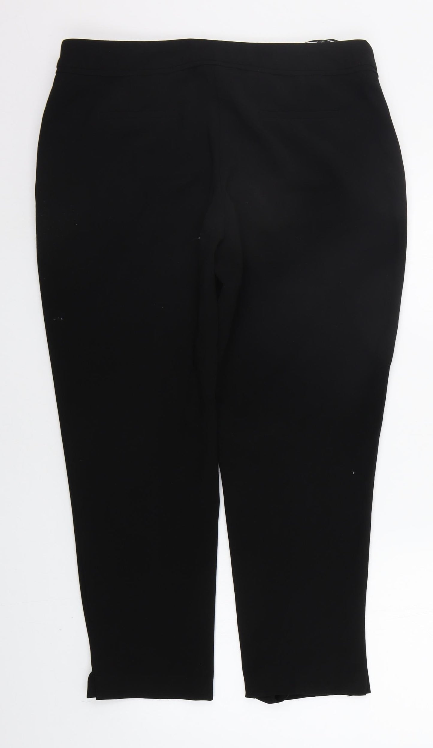 Debenhams Womens Black   Trousers  Size 14 L23 in