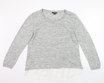 ESMARA Womens Grey   Pullover Jumper Size L