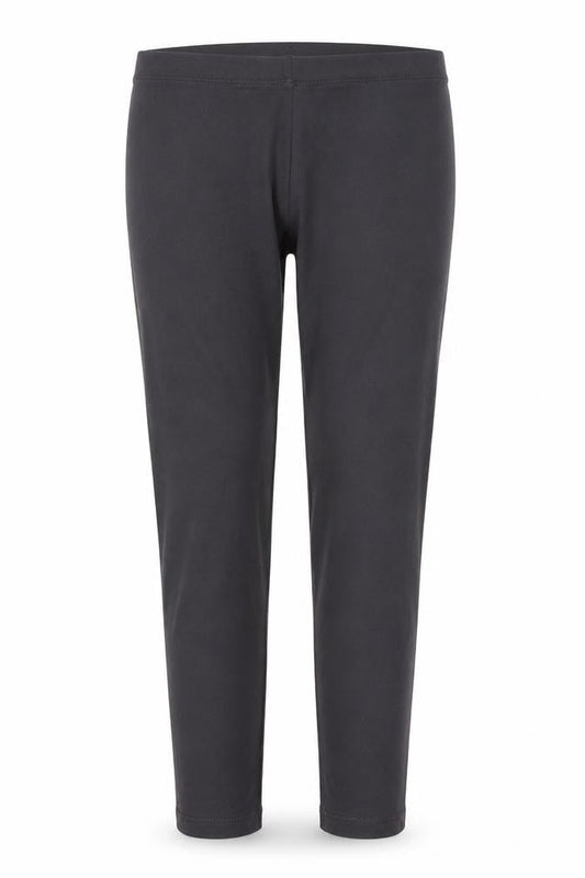 Front view of French Connection women’s grey jegging leggings, size UK 8, 21-inch leg