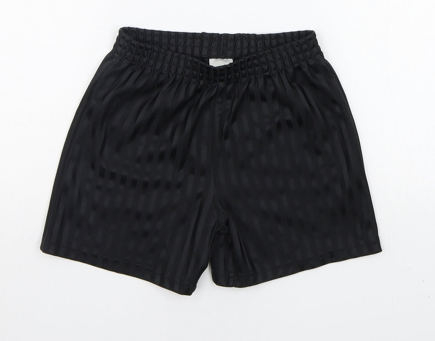 George Boys Black   Sweat Shorts Size 6-7 Years