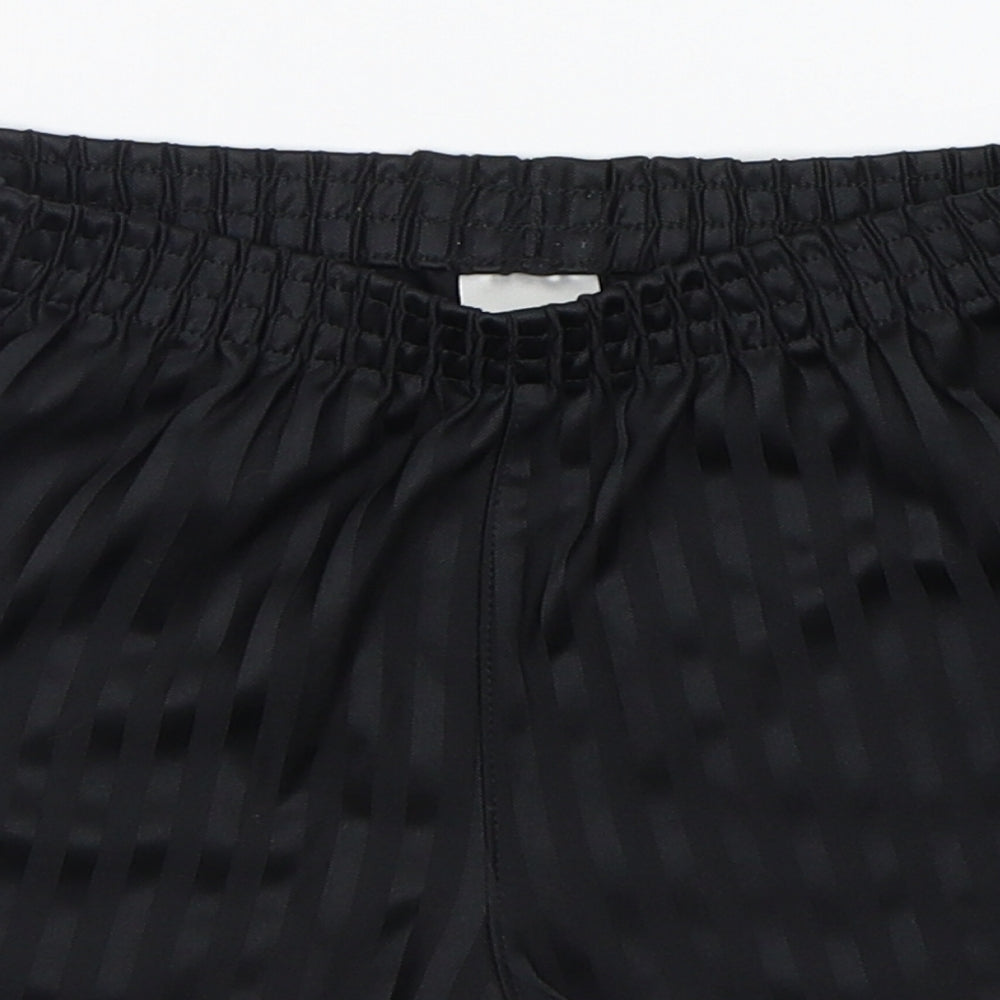 George Boys Black   Sweat Shorts Size 6-7 Years