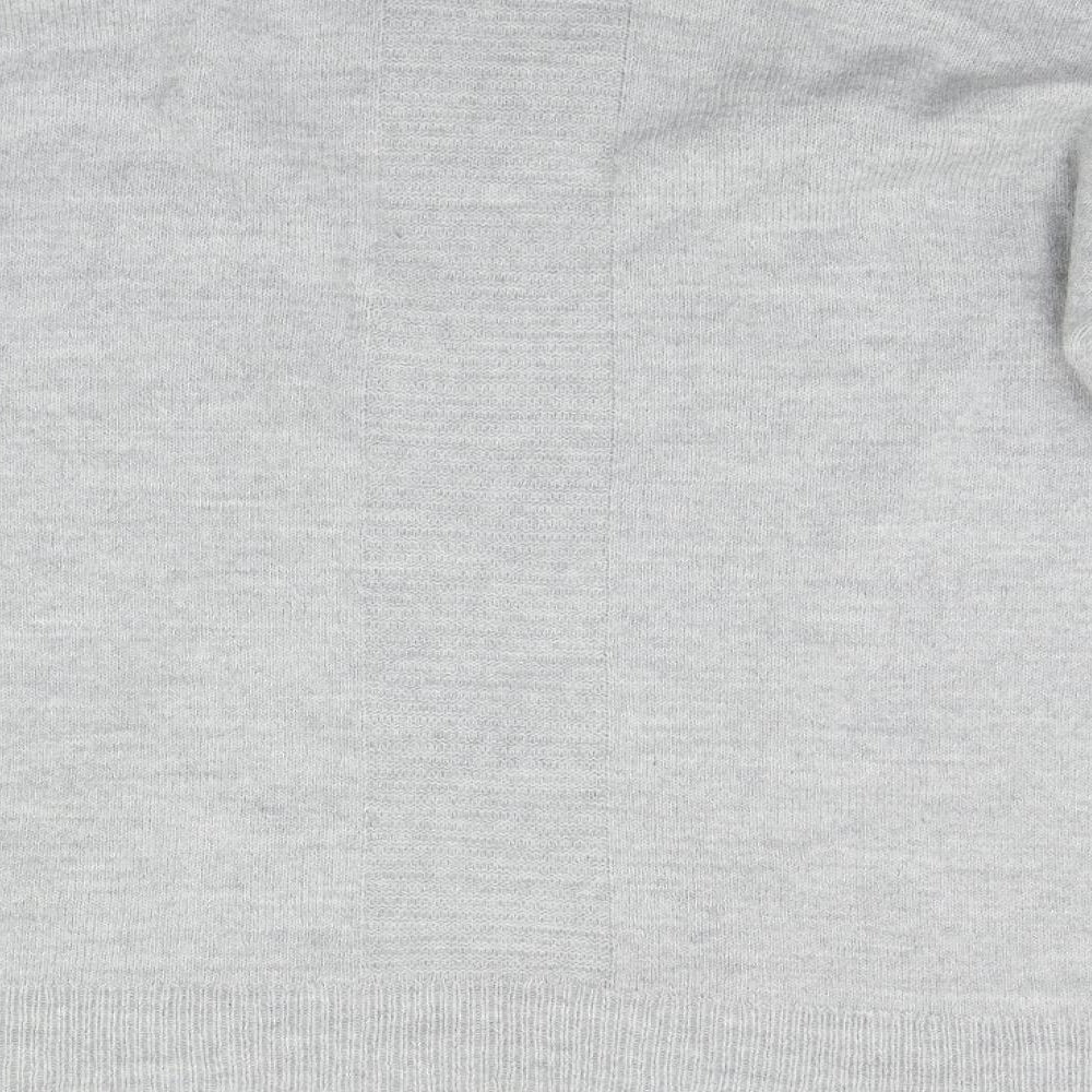 Topshop Womens Grey   Pullover Jumper Size M