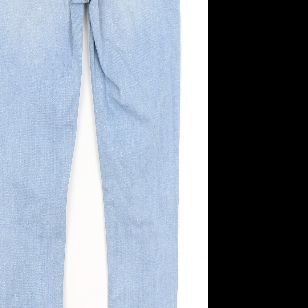 Denim Co Womens Blue   Skinny Jeans Size 10 L27 in