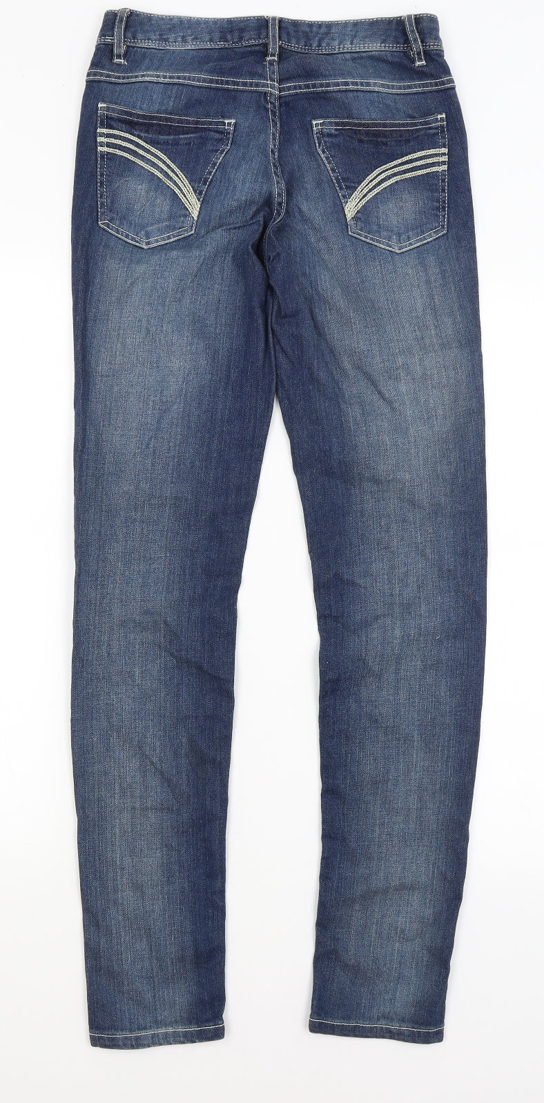 Preworn Girls Blue   Skinny Jeans Size 14 Years