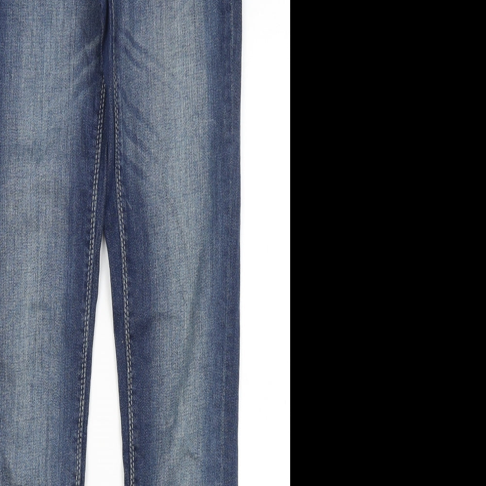 Preworn Girls Blue   Skinny Jeans Size 14 Years