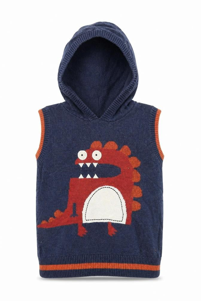 Next Boys Blue   Vest Jumper Size 2 Years