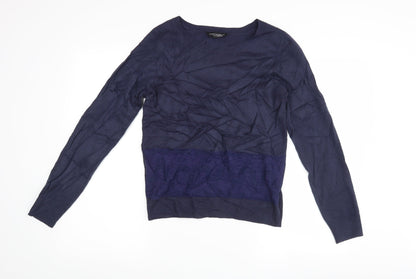 Dorothy Perkins Womens Blue   Pullover Jumper Size 10