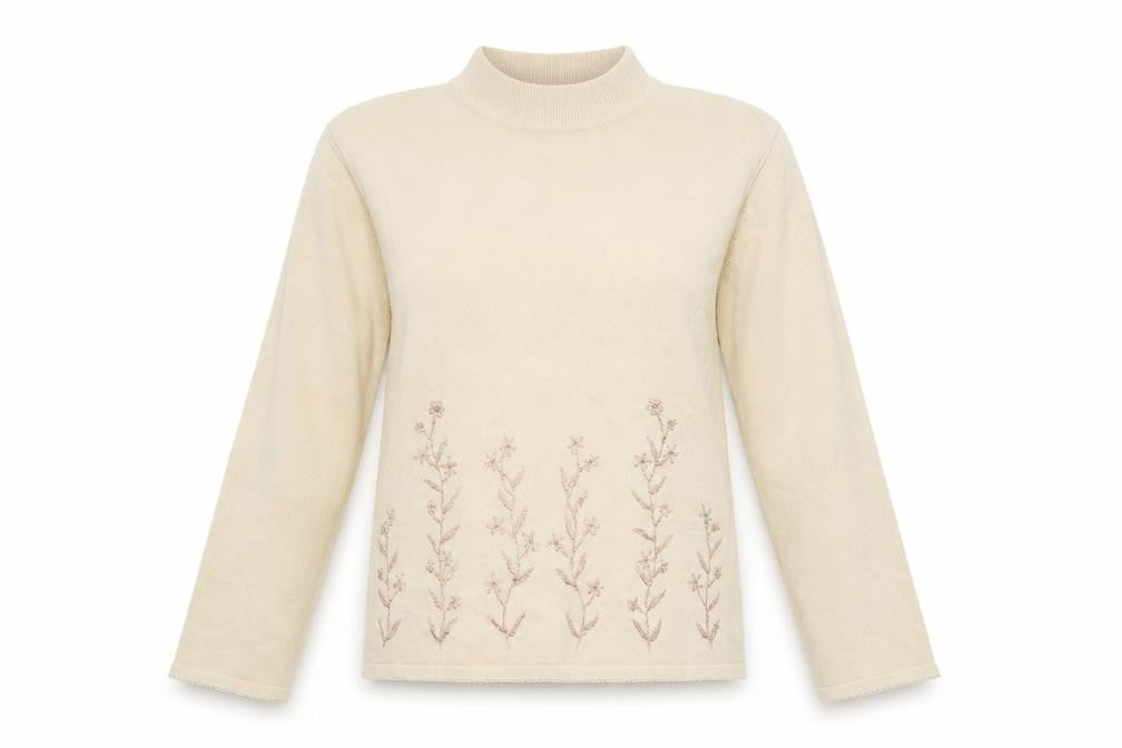 Bonmarché Womens Beige Pullover Jumper Size M