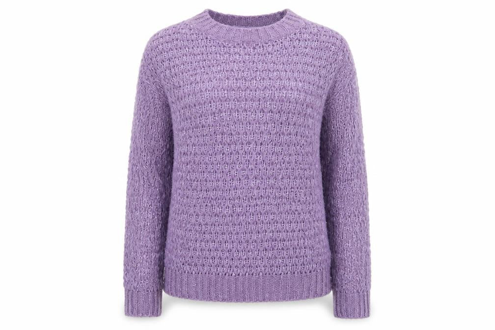 very  Womens Purple   Henley Jumper Size 8