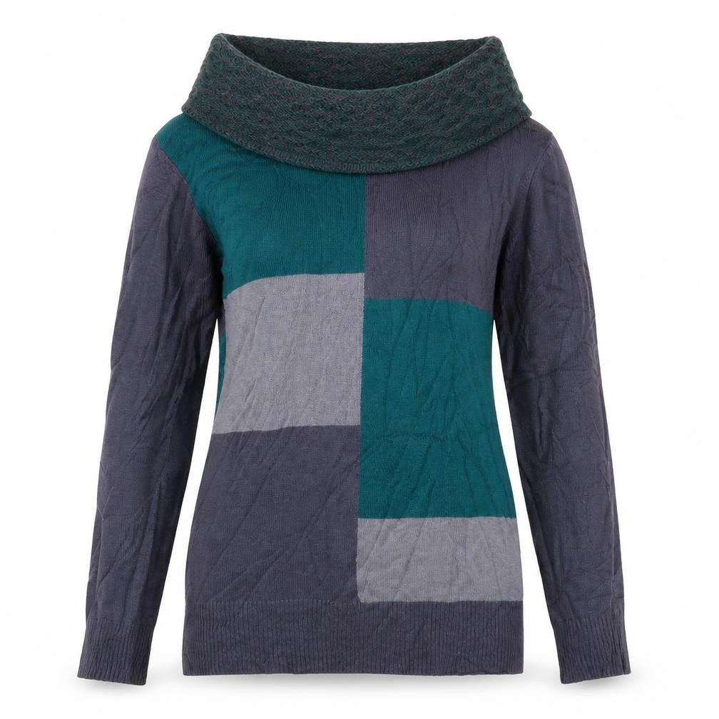 Klass Womens Multicoloured Striped  Pullover Jumper Size S
