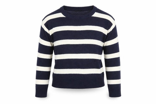 Brave Soul Womens Multicoloured Striped  Henley Jumper Size XS