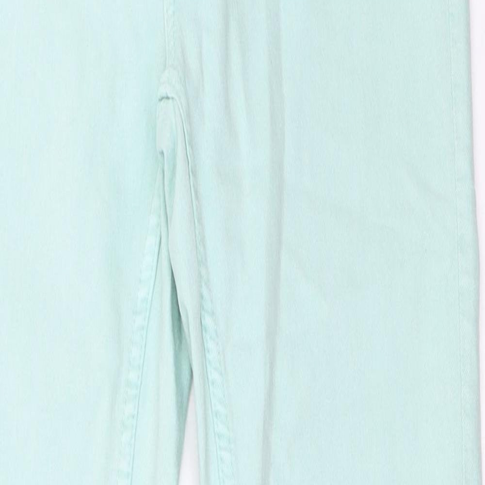 Marks and Spencer Womens Green   Skinny Jeans Size 8 L29 in