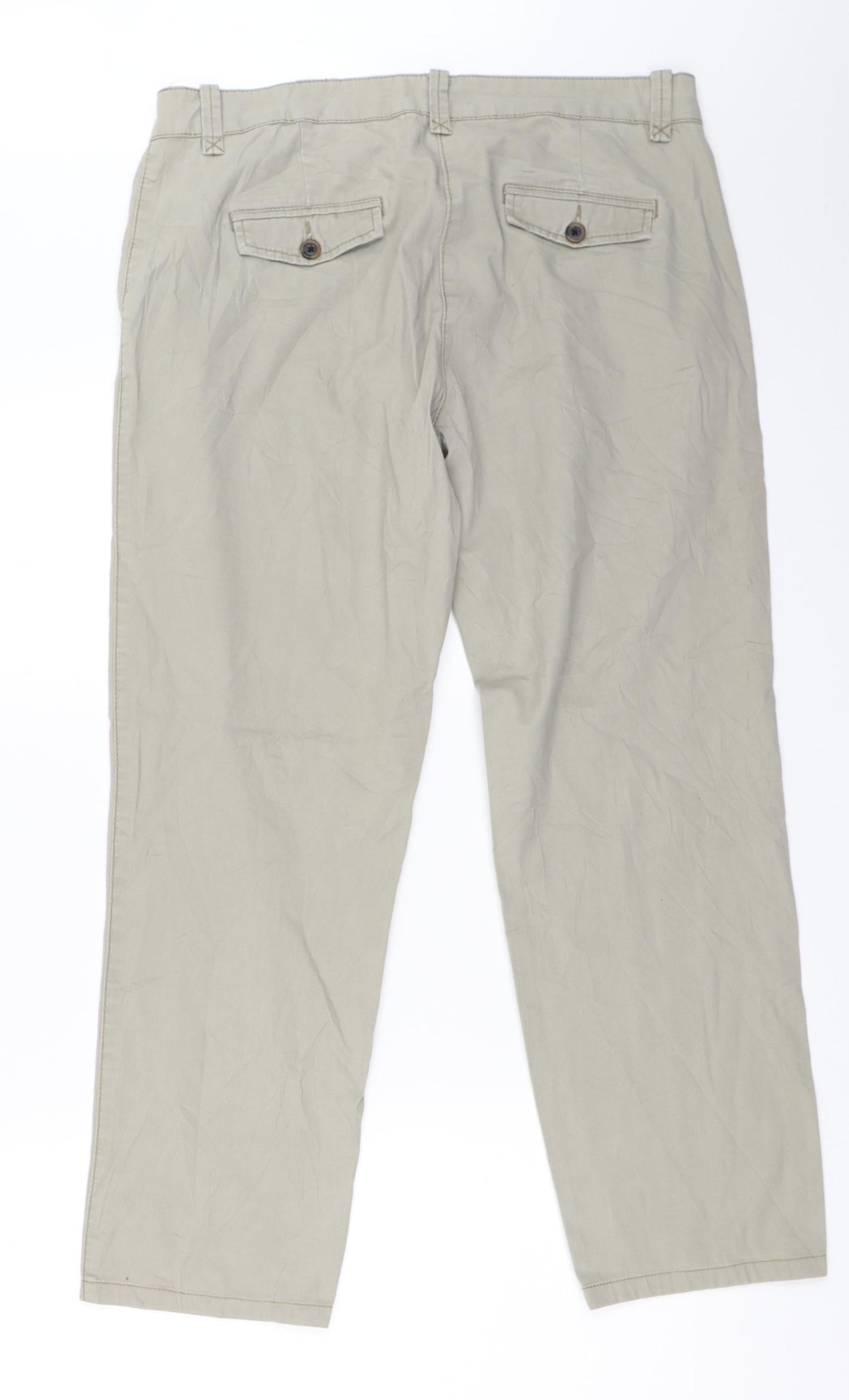 Tchibo Womens Beige   Chino Trousers Size 38 L27 in