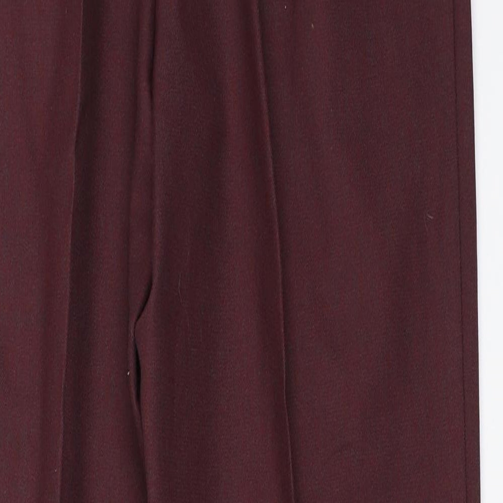 Classics Womens Red   Trousers  Size 12 L29 in