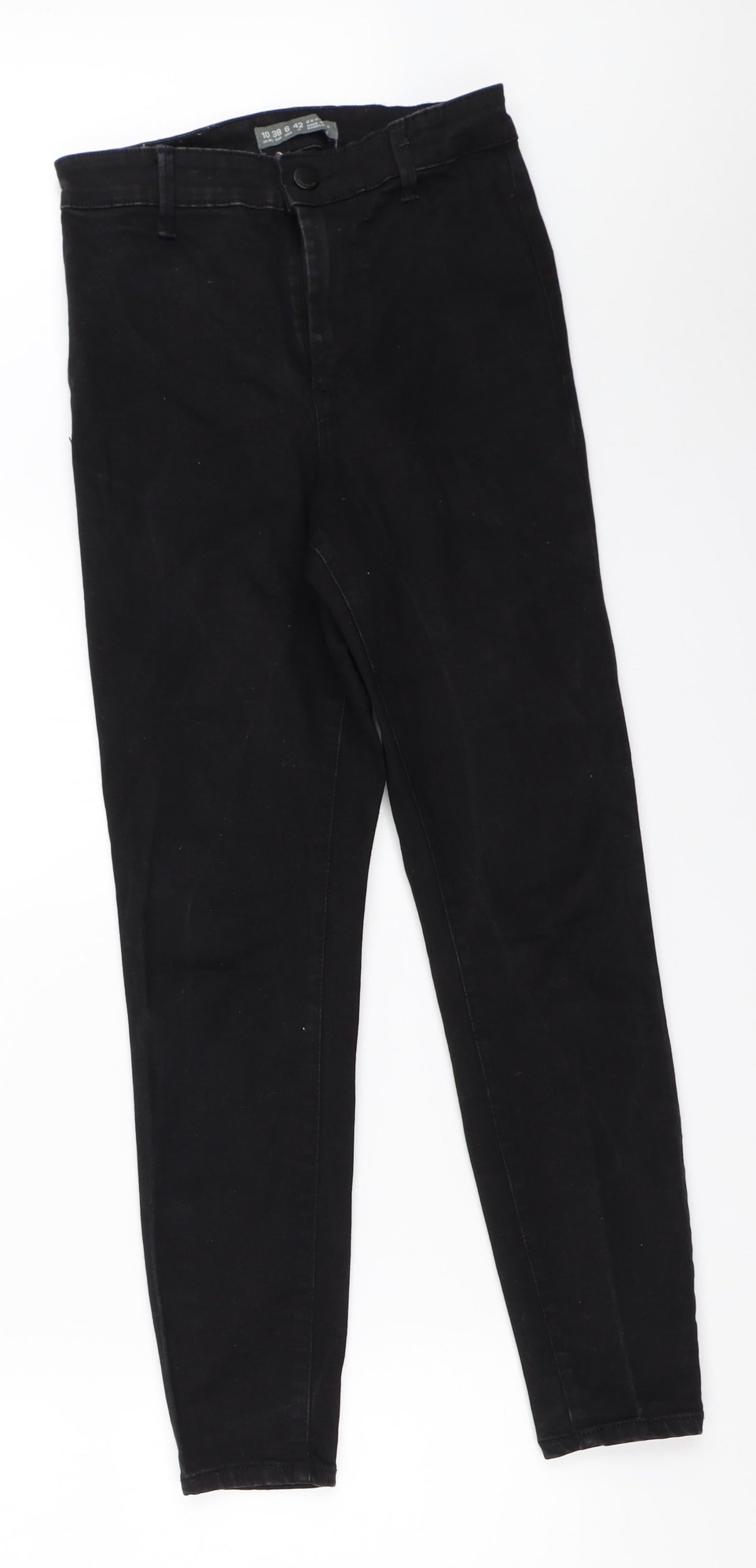 Primark Womens Black   Skinny Jeans Size 10 L25 in