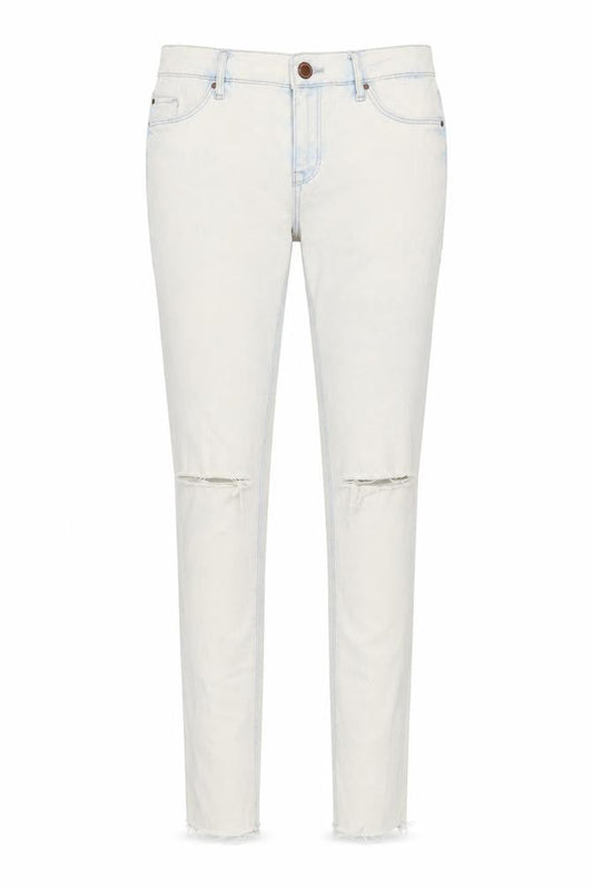 Topshop Womens Ivory   Skinny Jeans Size 26 in L30 in