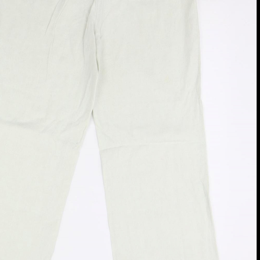 EWM Womens Green   Trousers  Size 12 L29 in
