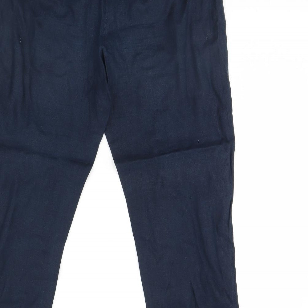 Preworn Womens Blue   Trousers  Size 32 in L28 in