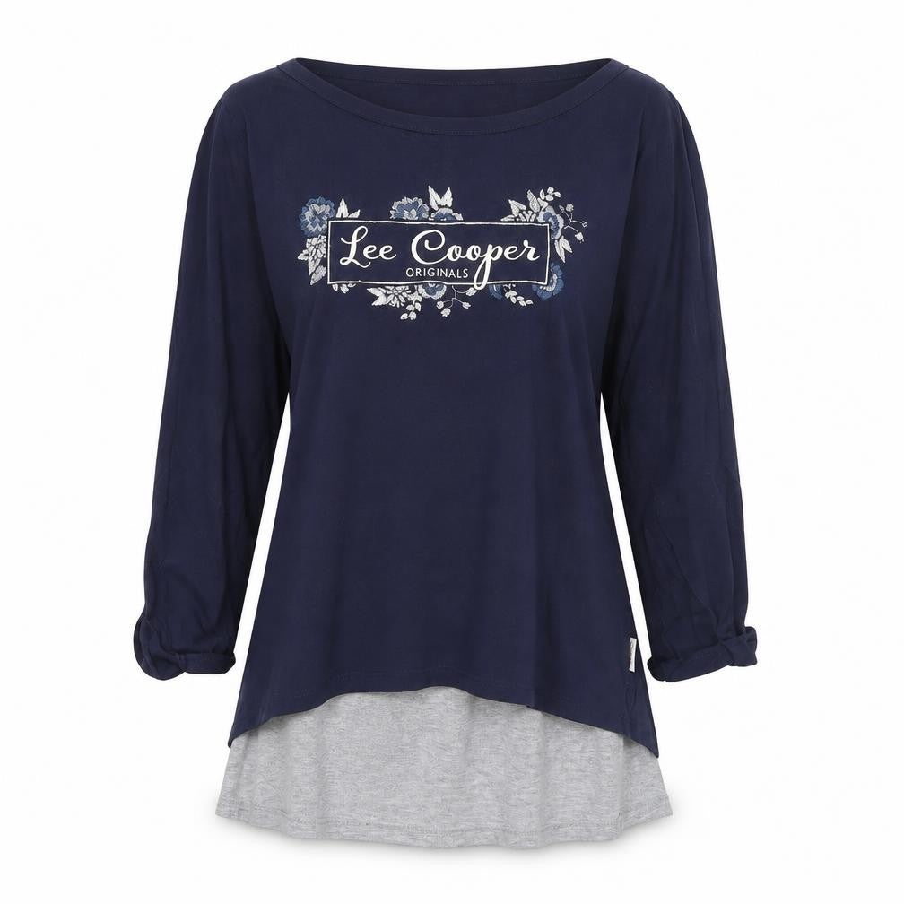 Lee Cooper Womens Blue   Basic Blouse Size 8