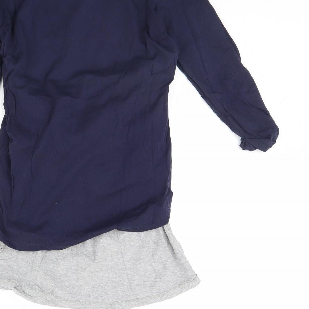 Lee Cooper Womens Blue   Basic Blouse Size 8