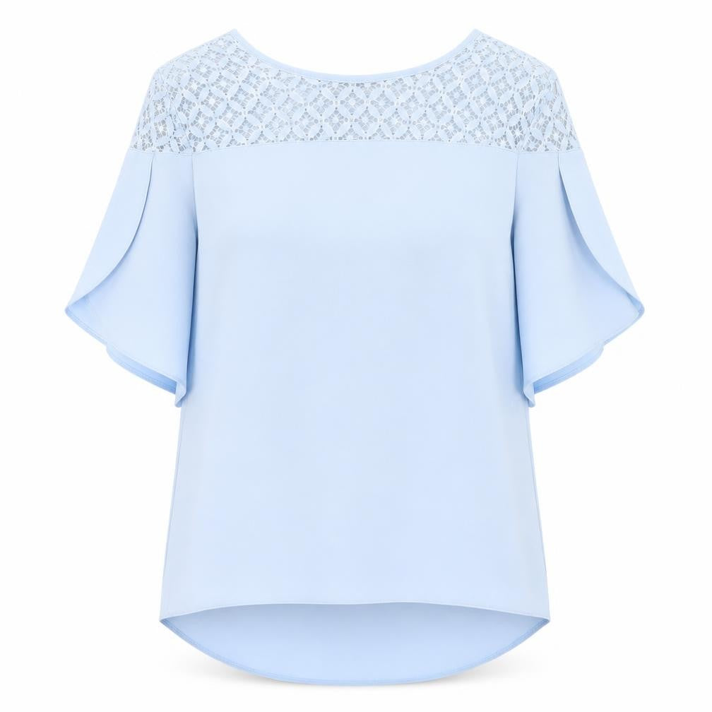 F&F Womens Blue   Basic Blouse Size 6