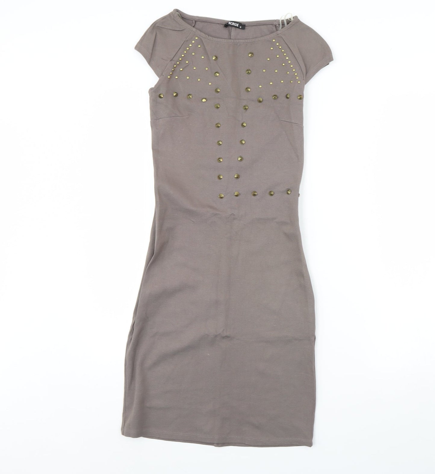 Berge Womens Beige   Bodycon  Size S