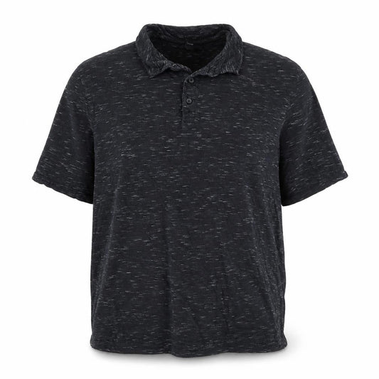 George Mens Black    Polo Size L