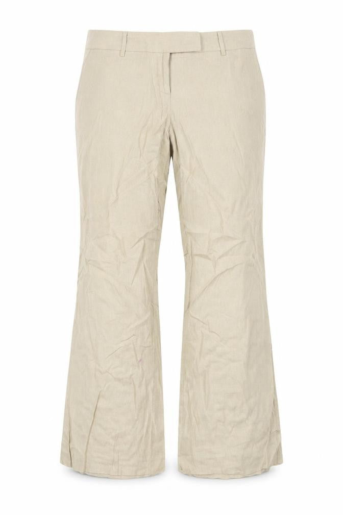 Todays Woman Womens Beige   Trousers  Size 16 L28 in