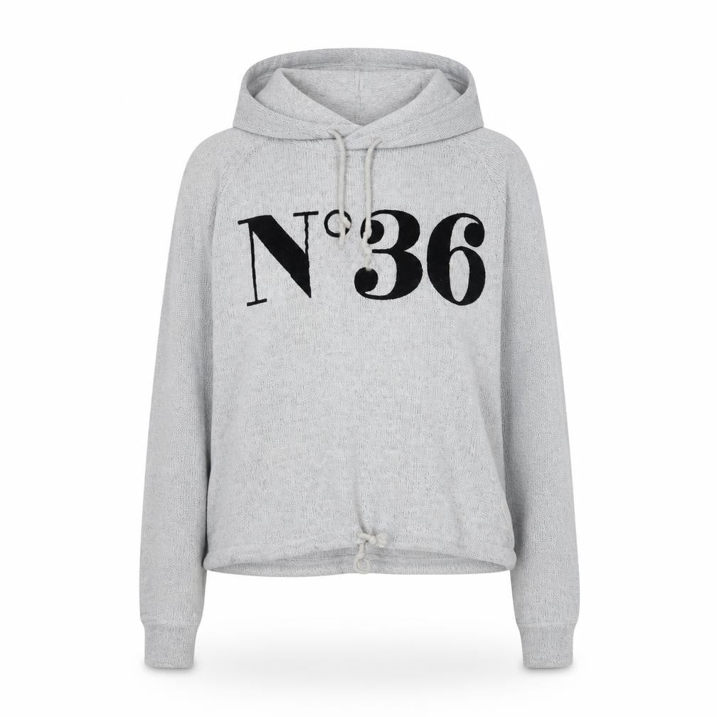 H&M Womens Grey   Pullover Hoodie Size M
