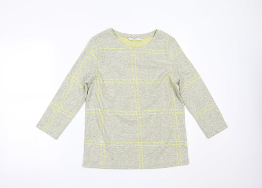 TU Womens Yellow   Basic Blouse Size 8