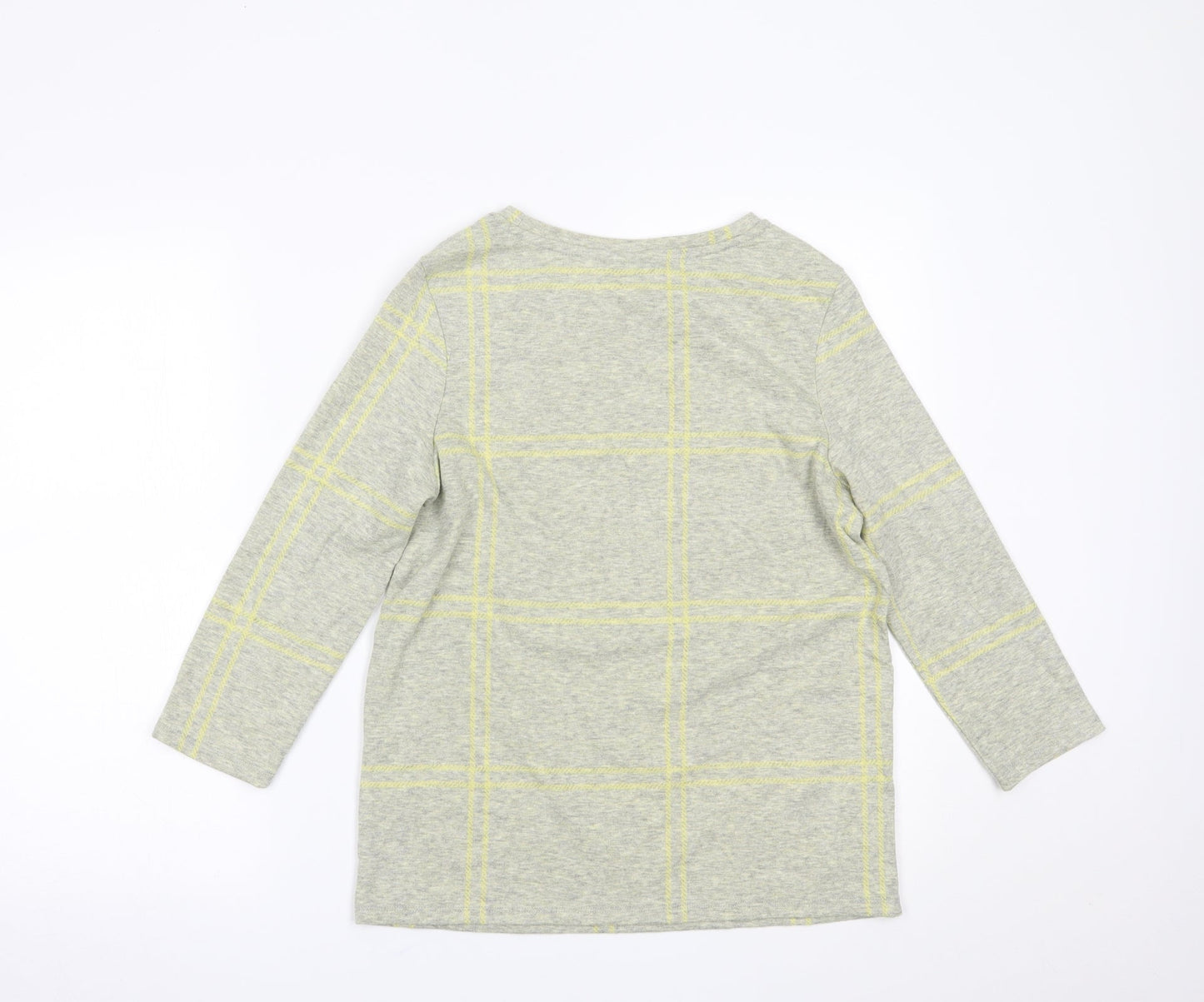 TU Womens Yellow   Basic Blouse Size 8