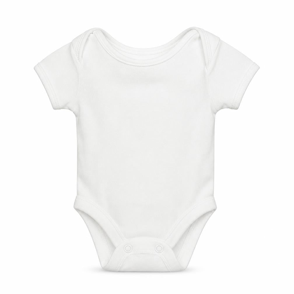 George Baby White   Babygrow One-Piece Size Newborn