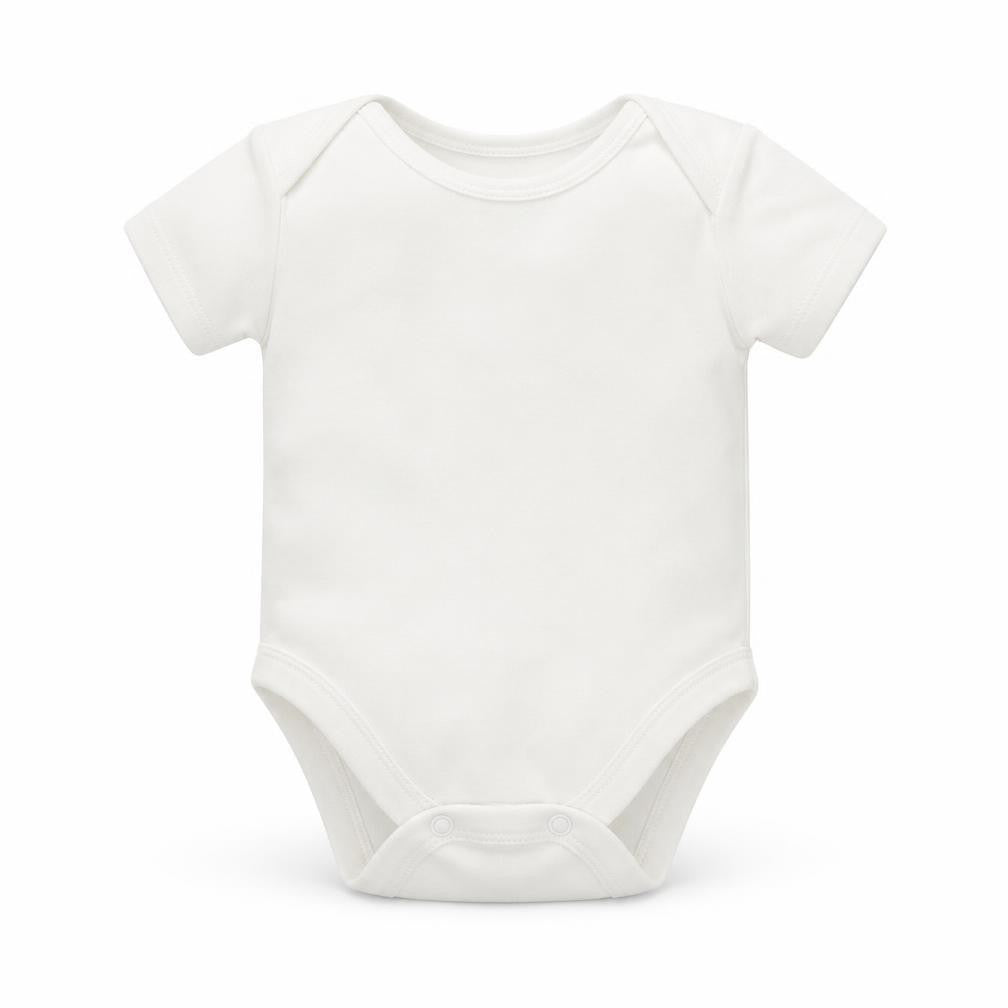 Nutmeg Baby White   Babygrow One-Piece Size 0-3 Months