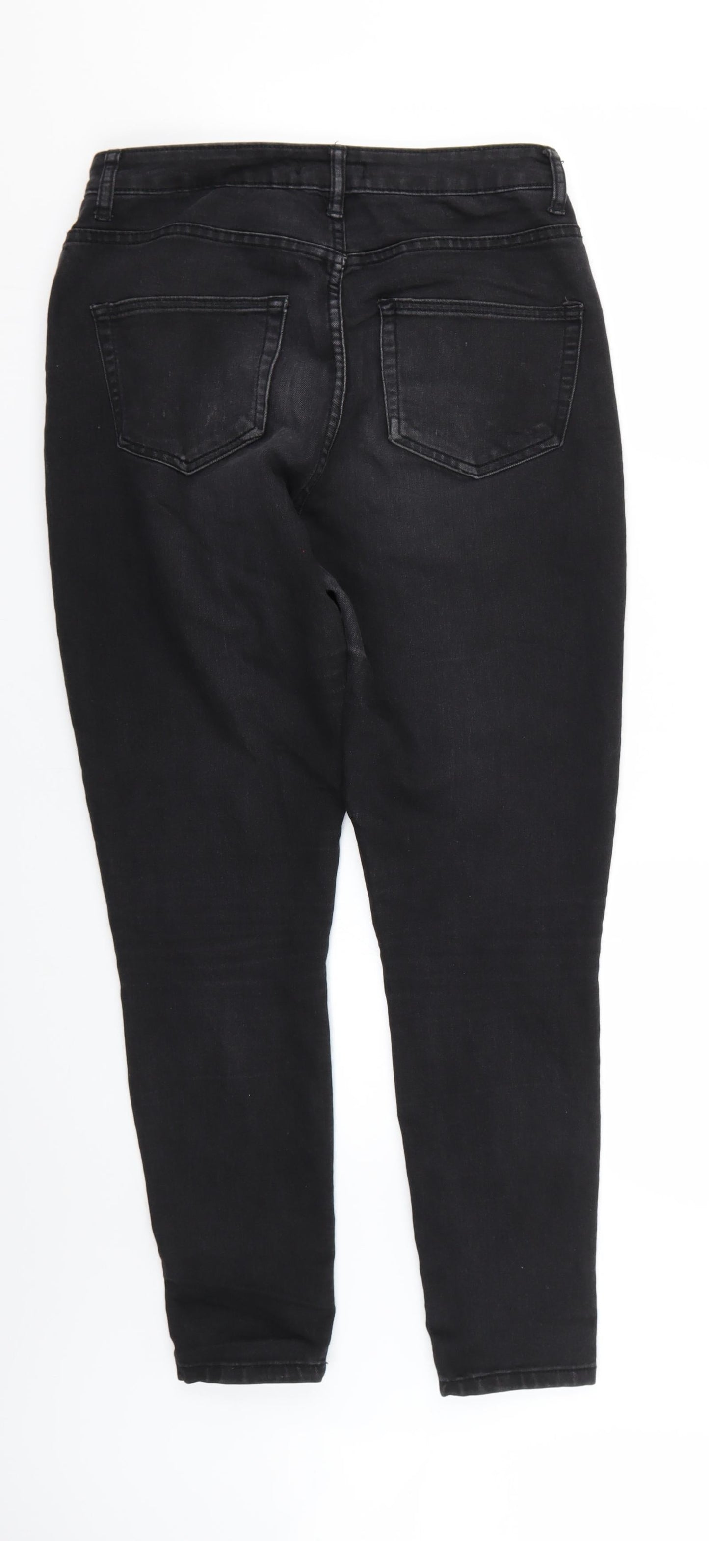 Boohoo Womens Black   Skinny Jeans Size 12 L25 in