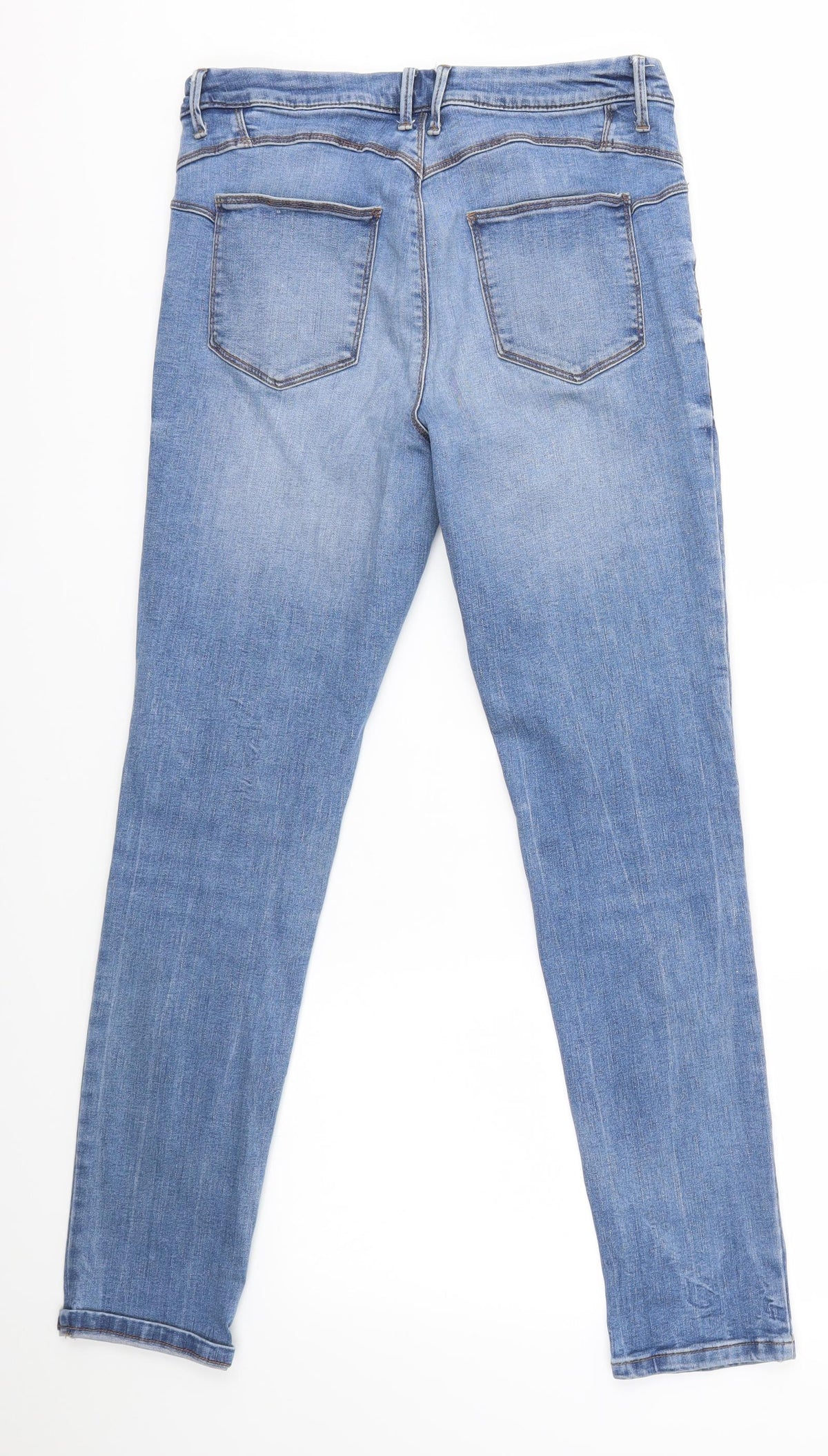 Marks & Spencer Womens Blue   Skinny Jeans Size 28 in L27 in