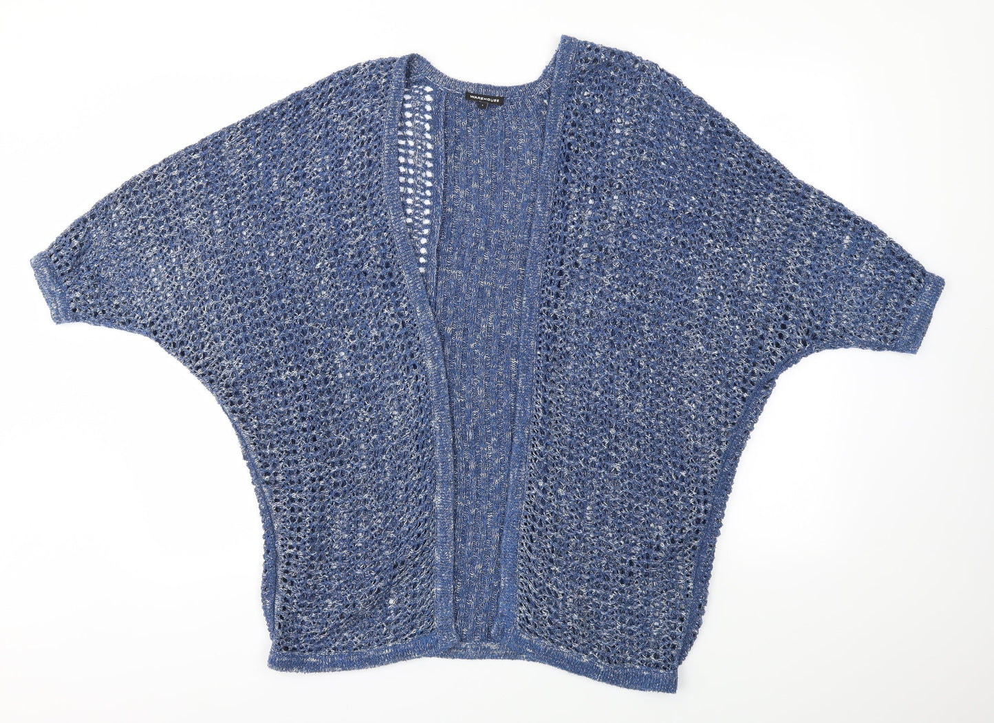 Warehouse Womens Blue   Cardigan Jumper Size S
