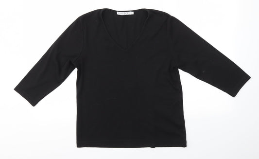 Emreco Womens Black   Pullover Jumper Size 14
