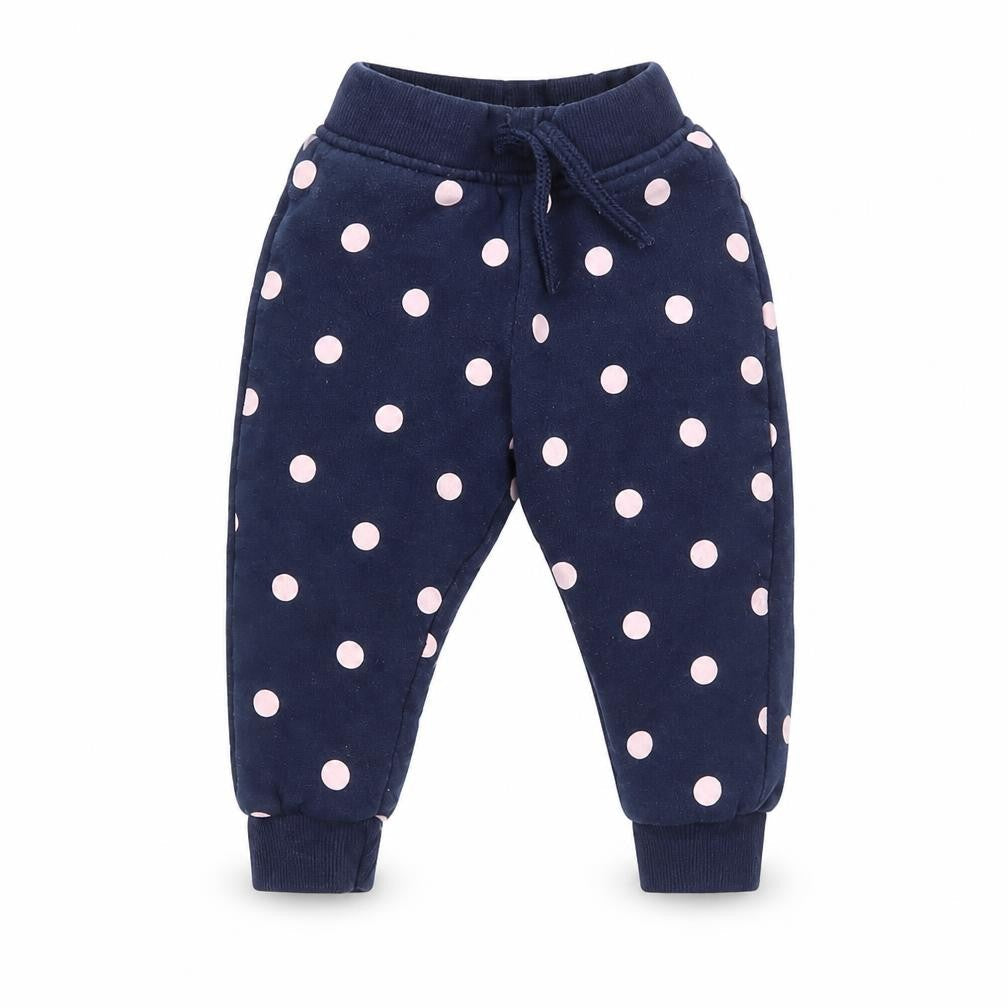 Primark Baby Blue Polka Dot  Jogger Trousers Size 9 Months