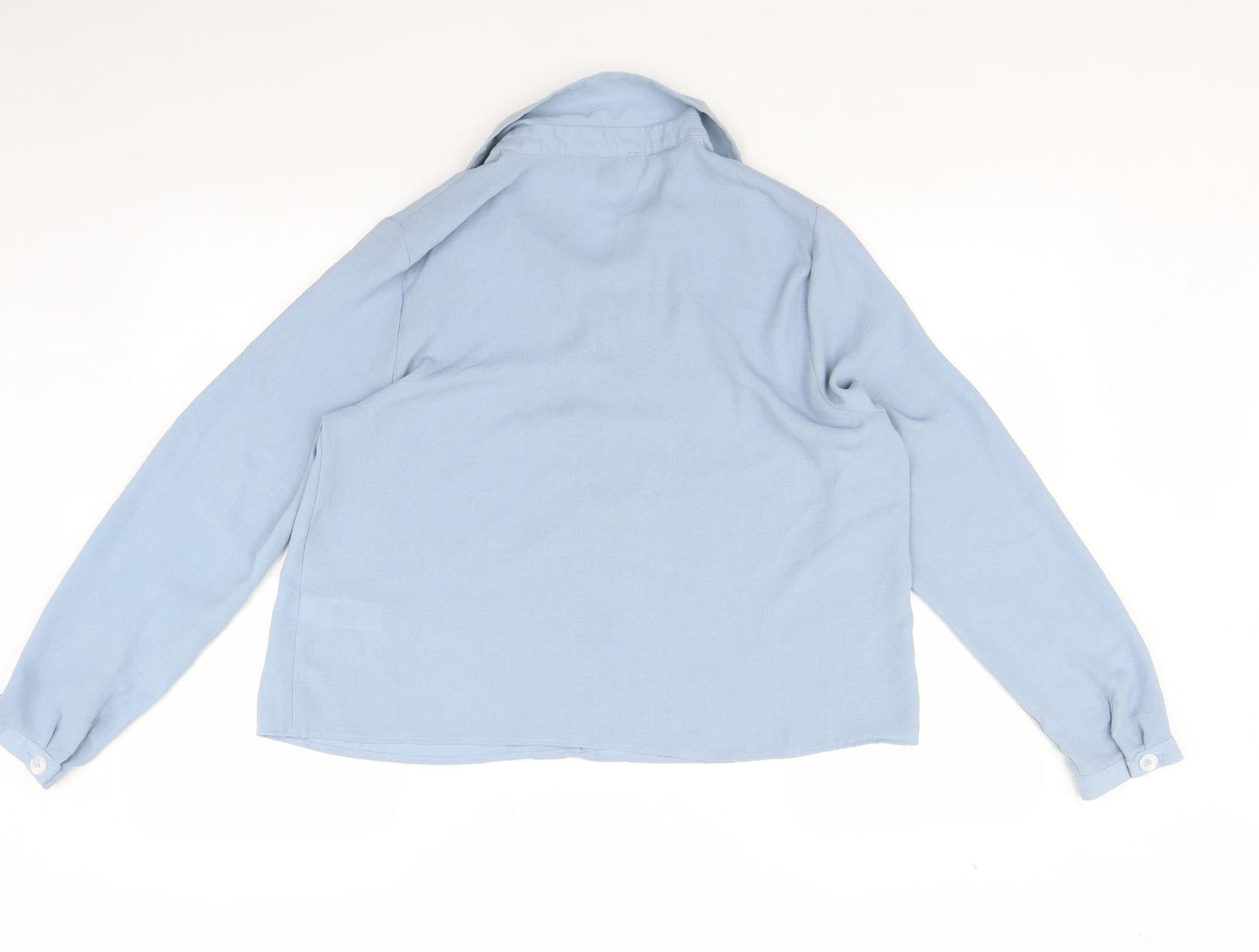 Primark Womens Blue    Button-Up Size 14
