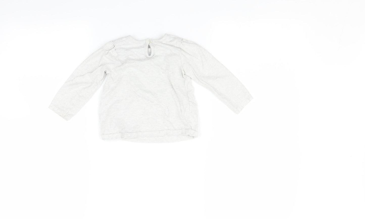 George Baby Grey   Basic T-Shirt Size 9-12 Months