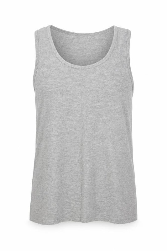 Authentic U-Wear Womens Grey   Basic Tank Size L