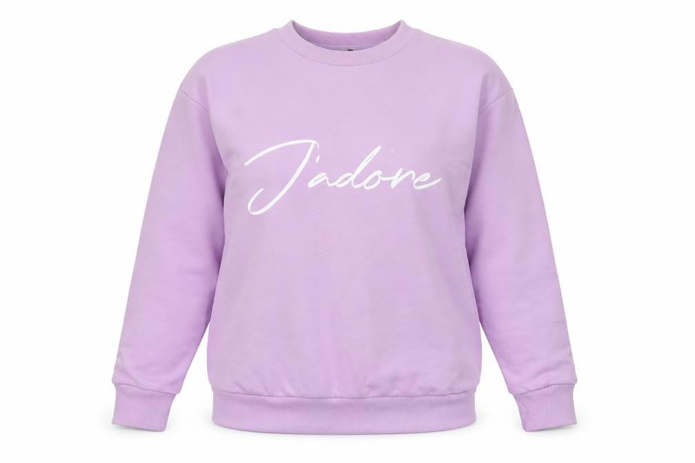 Pep&Co Womens Purple   Pullover Sweatshirt Size S