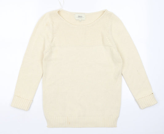 Papaya Womens Beige   Pullover Jumper Size 10