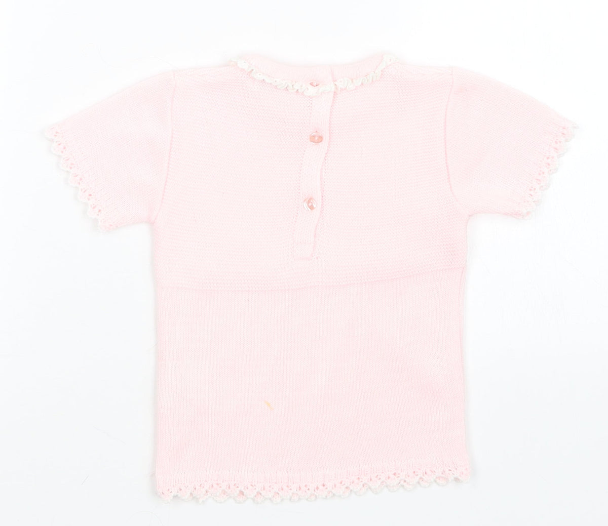 bluesbaby Girls Pink   Pullover Jumper Size 9-12 Months