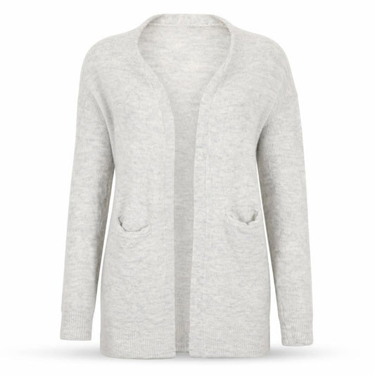New Look Womens Grey   Cardigan Jumper Size S